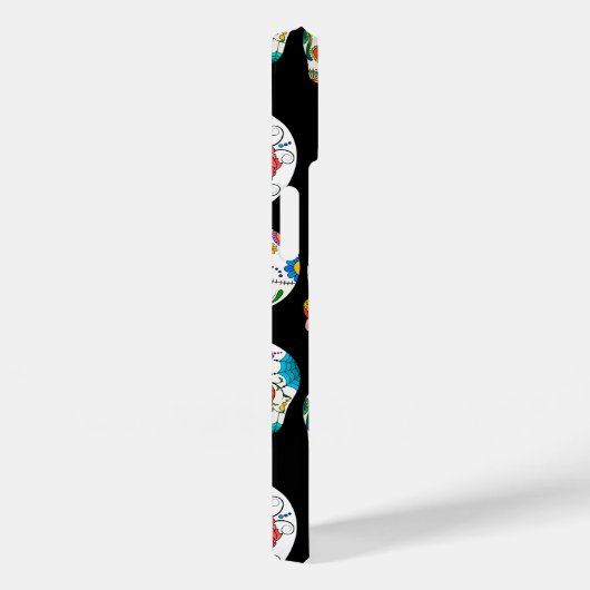Coques Case-Mate iPhone Motif de crânes de sucre (Verso / Droite)