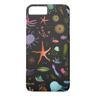 Coque iPhone 7 Plus Motif de créatures de mer