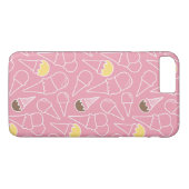 Coques Case-Mate iPhone Motif de crème glacée d'été (Dos (Horizontal))
