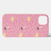 Coques Case-Mate iPhone Motif de crème glacée d'été (Verso (horizontal))