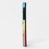 Coques Case-Mate iPhone Motif de crosse arc-en-ciel (Dos/Gauche)