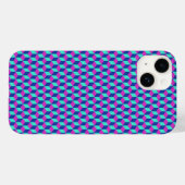 Coques Case-Mate iPhone Motif de cube géométrique (Verso (horizontal))