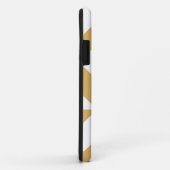 Coques Case-Mate iPhone Motif de cube géométrique Cool profond (Dos/Droite)