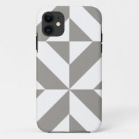 Motif de cube géométrique gris argenté