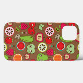 Coques Case-Mate iPhone Motif de cuisine de fruit (Verso (horizontal))