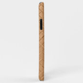 Coques Case-Mate iPhone Motif de cuivre métallique (Dos/Droite)