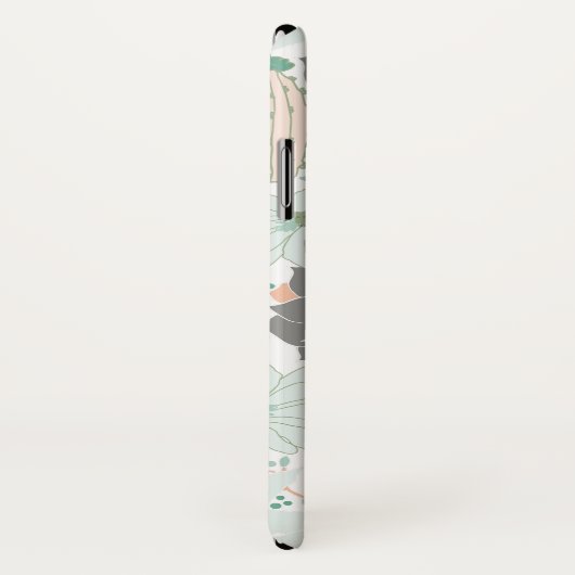 Coques Case-Mate iPhone Motif de Cute Cactus (Dos/Droite)