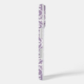 Coques Case-Mate iPhone Motif de défilement Lavender (Verso / Droite)