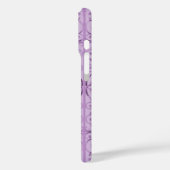 Coques Case-Mate iPhone Motif de défilement Lilac (Verso / Gauche)