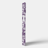 Coques Case-Mate iPhone Motif de dentelle avec des papillons (Verso / Droite)