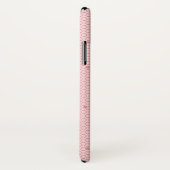Coques Case-Mate iPhone Motif de dentelle, cru 3 de fleur (Dos/Droite)