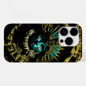 Coques Case-Mate iPhone Motif de design Aztec deux (Verso (horizontal))
