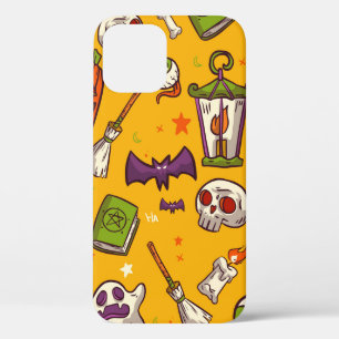 Case-Mate iPhone Case Motif de design plat Halloween Thème Arrière - pla