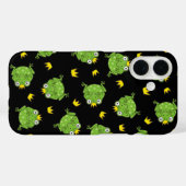 Coques Case-Mate iPhone Motif de dessin de grenouille (Verso (horizontal))
