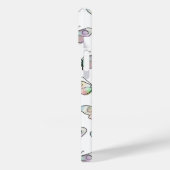 Coques Case-Mate iPhone Motif de dessin de papillon de fil (Verso / Gauche)