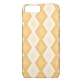 Coques Case-Mate iPhone Motif de diamant jaune (Dos)