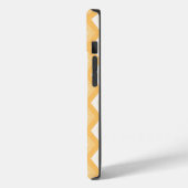 Coques Case-Mate iPhone Motif de diamant jaune (Verso / Gauche)
