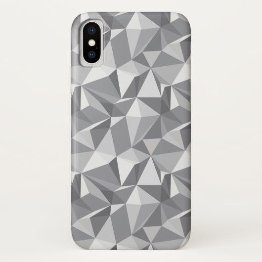 Coques Case-Mate iPhone Motif de diamant - polygone abstrait (Dos)