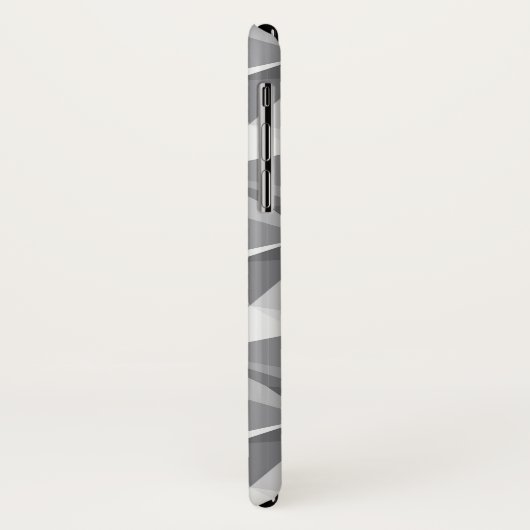 Coques Case-Mate iPhone Motif de diamant - polygone abstrait (Dos/Gauche)