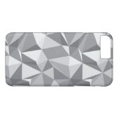 Coques Case-Mate iPhone Motif de diamant - polygone abstrait (Dos (Horizontal))