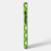 Coques Case-Mate iPhone Motif de diamant vert Chartreuse (Verso / Gauche)