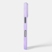 Coques Case-Mate iPhone Motif de diamant violet clair (Verso / Droite)