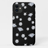 Coques Case-Mate iPhone Motif de diamants modernes (Dos)
