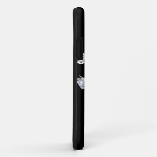 Coques Case-Mate iPhone Motif de diamants modernes (Dos/Droite)