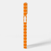 Coques Case-Mate iPhone Motif de diamants orange combiné par STaylor (Verso / Droite)