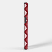 Coques Case-Mate iPhone Motif de diamants rouges (Verso / Droite)