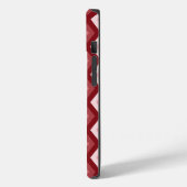 Coques Case-Mate iPhone Motif de diamants rouges (Verso / Gauche)