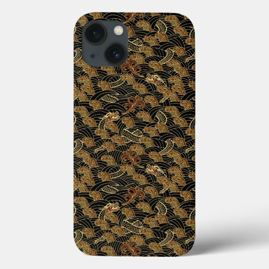 Coques Case-Mate iPhone Motif de dragon de mer Oriental (Verso)