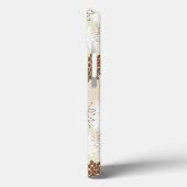 Coques Case-Mate iPhone Motif De FEMME Rose Et Brown (Verso / Gauche)