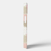 Coques Case-Mate iPhone Motif De FEMME Rose Et Brown (Verso / Droite)