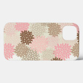 Coques Case-Mate iPhone Motif De FEMME Rose Et Brown (Verso (horizontal))