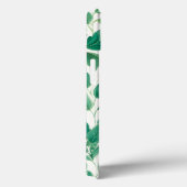 Coques Case-Mate iPhone Motif de feuillage vert luxuriant (Verso / Droite)