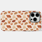 Coques Case-Mate iPhone Motif de feuille d'automne confortable (Verso (horizontal))
