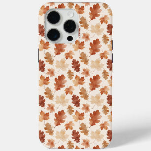 Coque iPhone 15 Pro Max Motif de feuille d'automne confortable