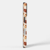 Coques Case-Mate iPhone Motif de feuille d'automne confortable (Verso / Droite)
