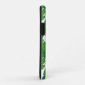 Coques Case-Mate iPhone Motif de feuille de banane tropicale (Dos/Droite)