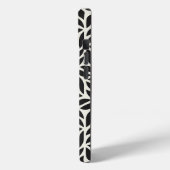 Coques Case-Mate iPhone Motif de feuille moderne et élégant (Verso / Gauche)