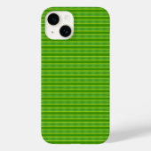 Coques Case-Mate iPhone Motif de feuille verte (Verso)