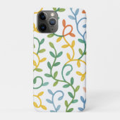 Coques Case-Mate iPhone motif de feuilles colorées (Dos)