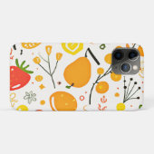 Coques Case-Mate iPhone Motif de Fiesta de fruits tropicaux (Dos (Horizontal))