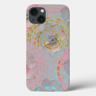 Case-Mate iPhone Case Motif de fleur coloré avec les lignes graphiques