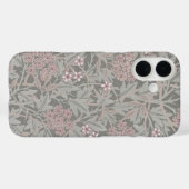 Coques Case-Mate iPhone Motif de fleur de jasmin de William Morris (Verso (horizontal))