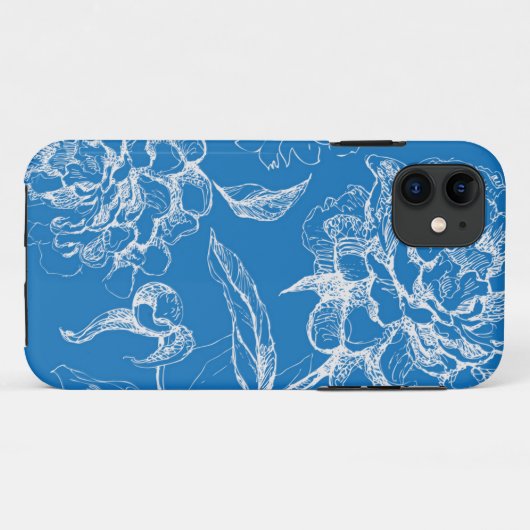 Coques Case-Mate iPhone Motif de fleurs (Dos (Horizontal))