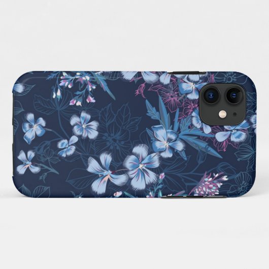 Coques Case-Mate iPhone Motif de fleurs (Dos (Horizontal))
