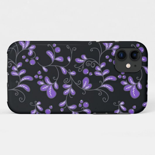 Coques Case-Mate iPhone Motif de fleurs (Dos (Horizontal))