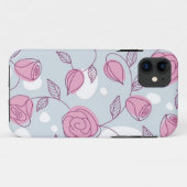 Coques Case-Mate iPhone Motif de fleurs (Dos (Horizontal))